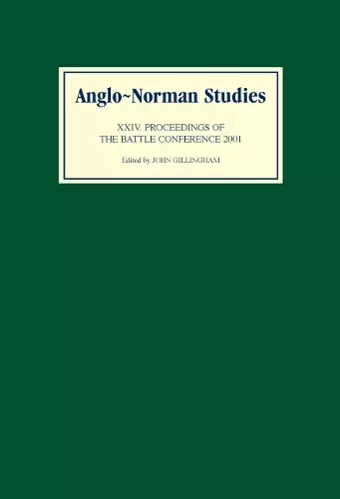 Anglo-Norman Studies XXIV cover