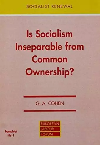 Is Socialism Inseparable from Common Ownership? cover