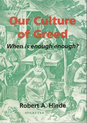 Our Culture of Greed cover