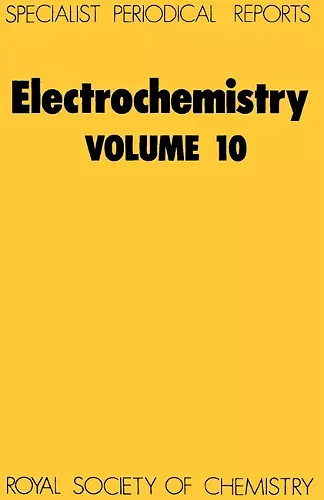 Electrochemistry cover