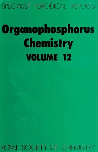 Organophosphorus Chemistry cover
