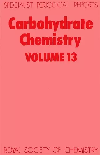 Carbohydrate Chemistry cover