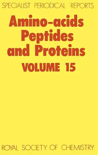 Amino Acids, Peptides and Proteins cover