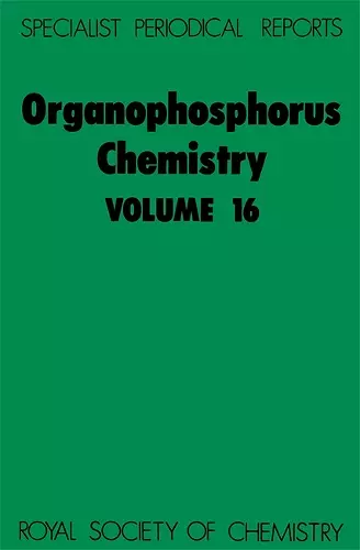 Organophosphorus Chemistry cover