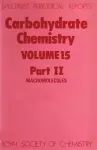 Carbohydrate Chemistry cover