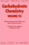 Carbohydrate Chemistry cover