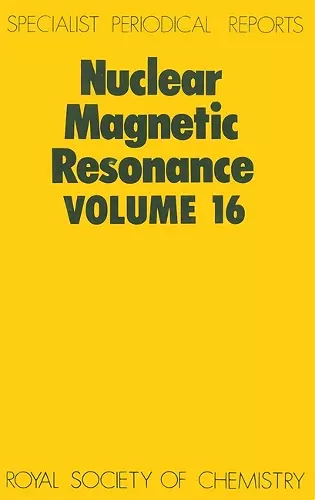 Nuclear Magnetic Resonance cover