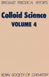 Colloid Science cover