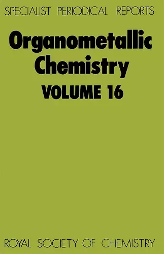 Organometallic Chemistry cover