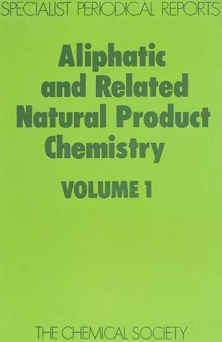 Aliphatic and Related Natural Product Chemistry cover