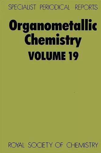 Organometallic Chemistry cover