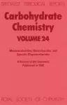 Carbohydrate Chemistry cover