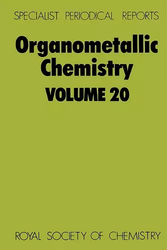 Organometallic Chemistry cover