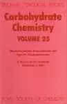 Carbohydrate Chemistry cover