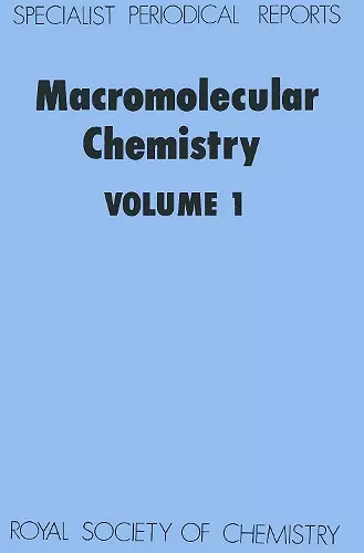 Macromolecular Chemistry cover