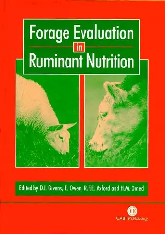 Forage Evaluation in Ruminant Nutrition cover