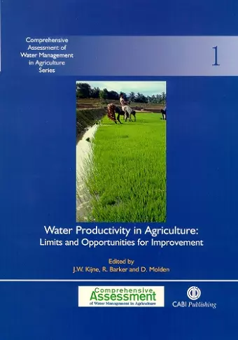 Water Productivity in Agriculture cover