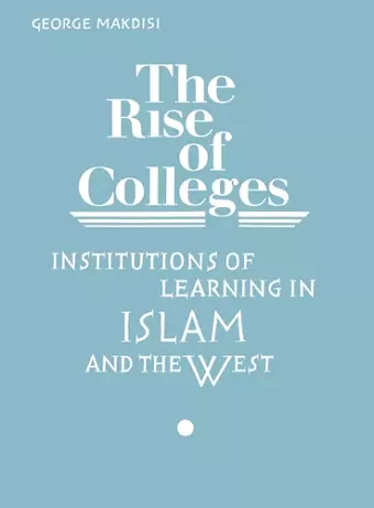 The Rise of Colleges cover