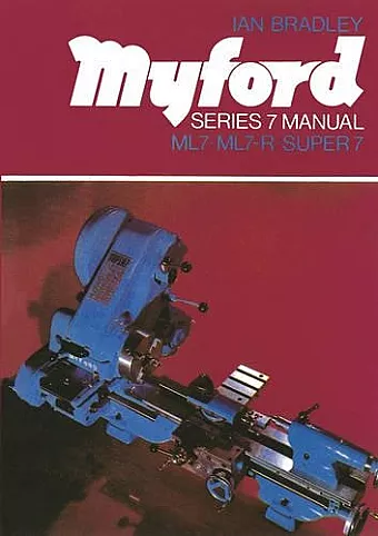 Myford Series 7 Manual cover