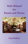 Style Manual for Essays and Theses cover