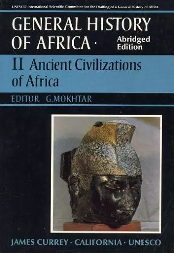 General History of Africa volume 2 [pbk abridged] cover