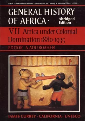 General History of Africa volume 7 [pbk abridged] cover