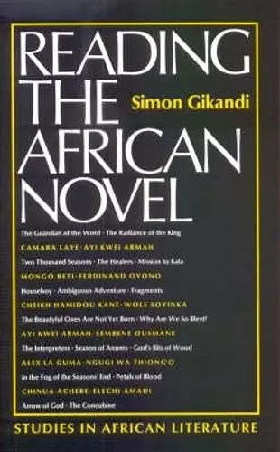 Reading the African Novel cover