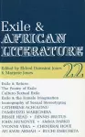 ALT 22 Exile and African Literature cover