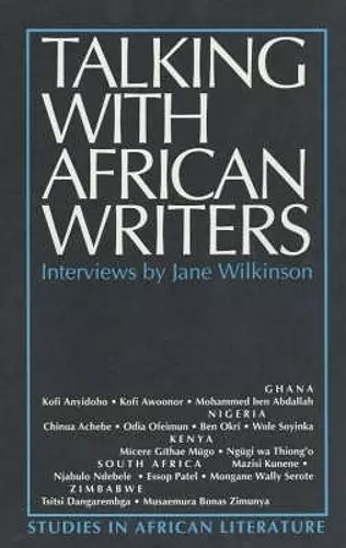 Talking with African Writers cover