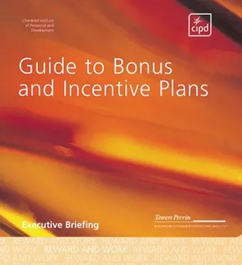 Guide to Bonus and Incentive Plans cover