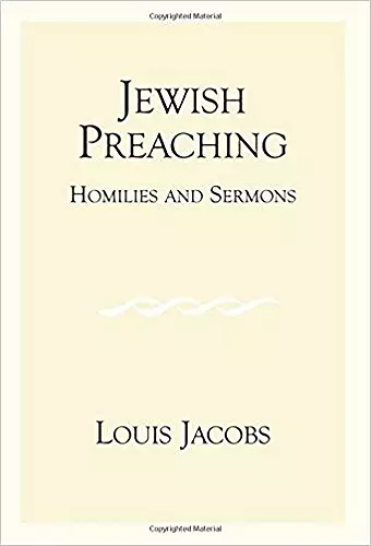 Jewish Preaching cover