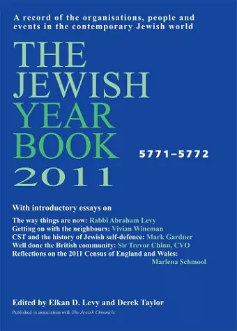 Jewish Year Book 2011 cover