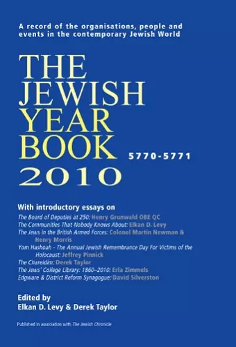 Jewish Year Book 2010 cover