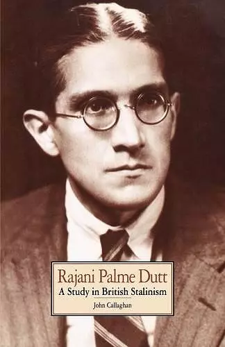 Rajani Palme Dutt cover