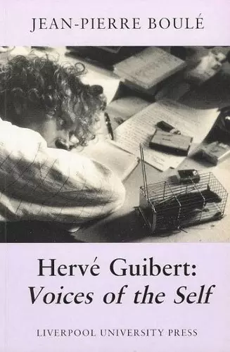 Hervé Guibert cover