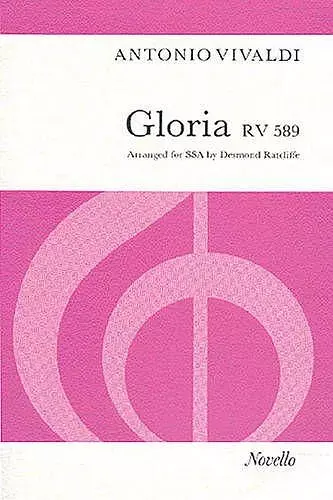 Gloria RV589 (SSA) cover