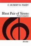 Blest Pair Of Sirens (SATB) cover