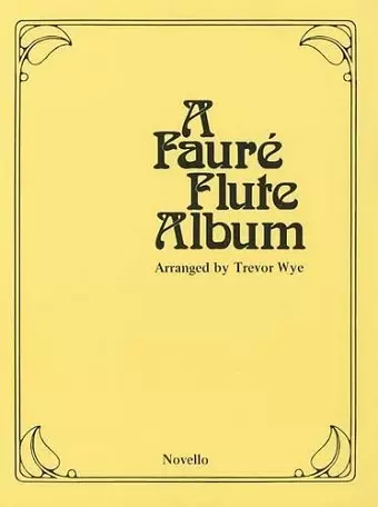 A Faure Flute Album cover