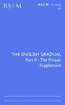 The English Gradual Supplement cover