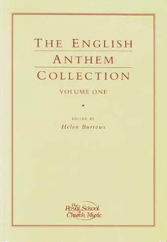 English Anthem Collection 1 cover