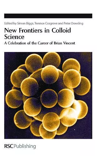 New Frontiers in Colloid Science cover