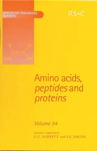 Amino Acids, Peptides and Proteins cover
