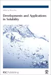 Developments and Applications in Solubility cover