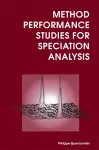 Method Performance Studies for Speciation Analysis cover