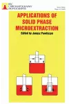 Applications of Solid Phase Microextraction cover