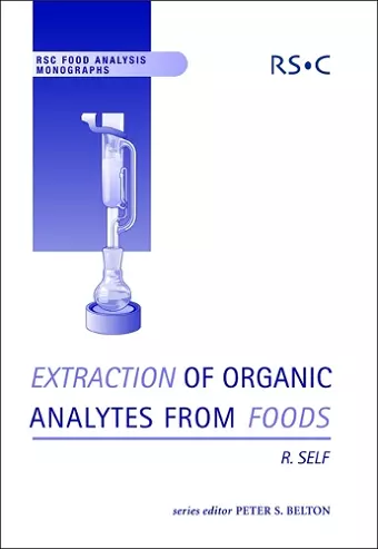 Extraction of Organic Analytes from Foods cover