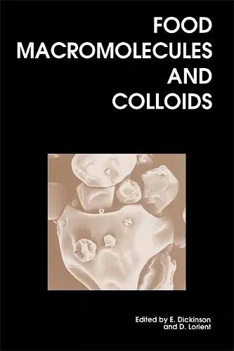 Food Macromolecules and Colloids cover