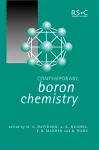 Contemporary Boron Chemistry cover