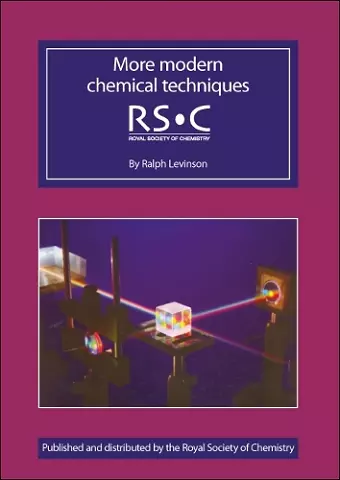 More Modern Chemical Techniques cover