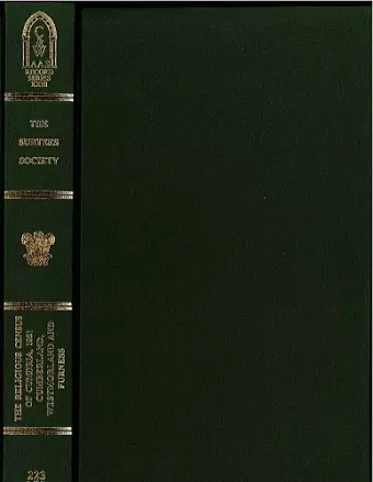 The Religious Census of Cumbria, 1851 cover